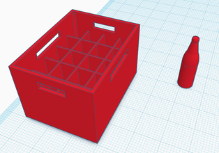 1 10 scala birra pack pinshape rc accessori in bottiglia caso 3d print model - Mito3D