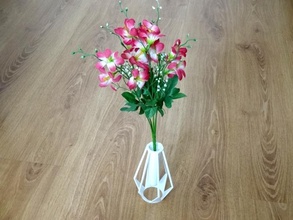 star vaso pinshape pianta smallvase centrotavola flowervase fiore i vasi Stampato in 3d 3d print model - Mito3D
