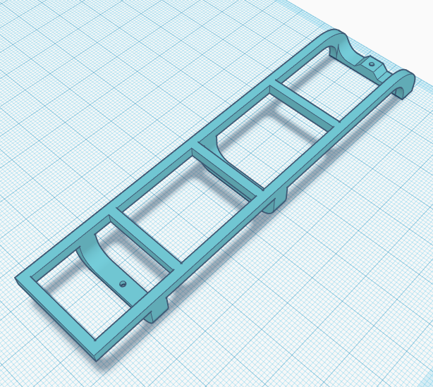1 10 scale ladder pinshape deffender traxxas rc Leiter Zubehör 3D print model - Mito3D
