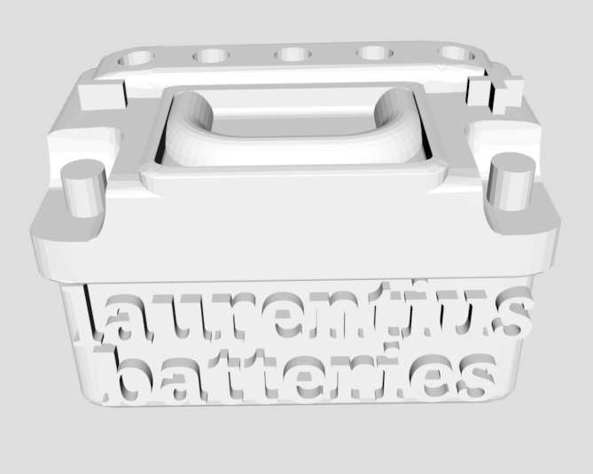 l'échelle batterie voiture pinshape gratuit accessoires carbattery rcscale modèle l'élément 3D print model - Mito3D