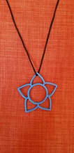 nacklace pinshape collier fleur tion 3d print model - Mito3D