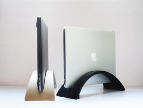 sonsuzluk laptop ark pinshape dekor office aksesuarlar aksesuar tech ultrabook pc 60 macbook dur standı 3d print model - Mito3D