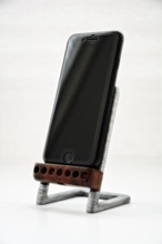 l'infini téléphone stand amplification conception pinshape organisateur office d'accessoire accessoires l'accessoire tech smartphone charge station d'accueil dock l'iphone 3d print model - Mito3D