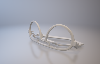 óculos sol pinshape 3d print model - Mito3D