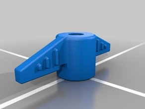 reemplazo manija válvula piscina filtro pinshape manejar 3d print model - Mito3D