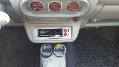 diy radio voiture remplacement 2 pinshape bricolage usb chargeur mont l'audio 3d print model - Mito3D