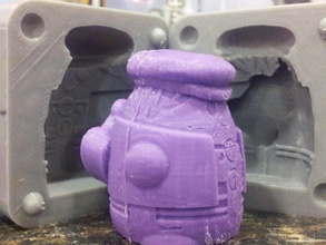 squigglepeeps rayston molde pinshape oogoo moho 3d print model - Mito3D