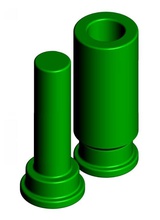 robo 3d filamento soporte bobina pinshape robo3d r1 3d print model - Mito3D