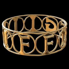 réplica legião romana flavia felix anel pinshape romano roma jóias 3d print model - Mito3D