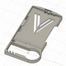 improved badge rsa holder pinshape 3d print model - Mito3D