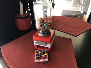 easy print support modular candy dispenser pinshape m&m no-supports-needed candydispenser 3d print model - Mito3D