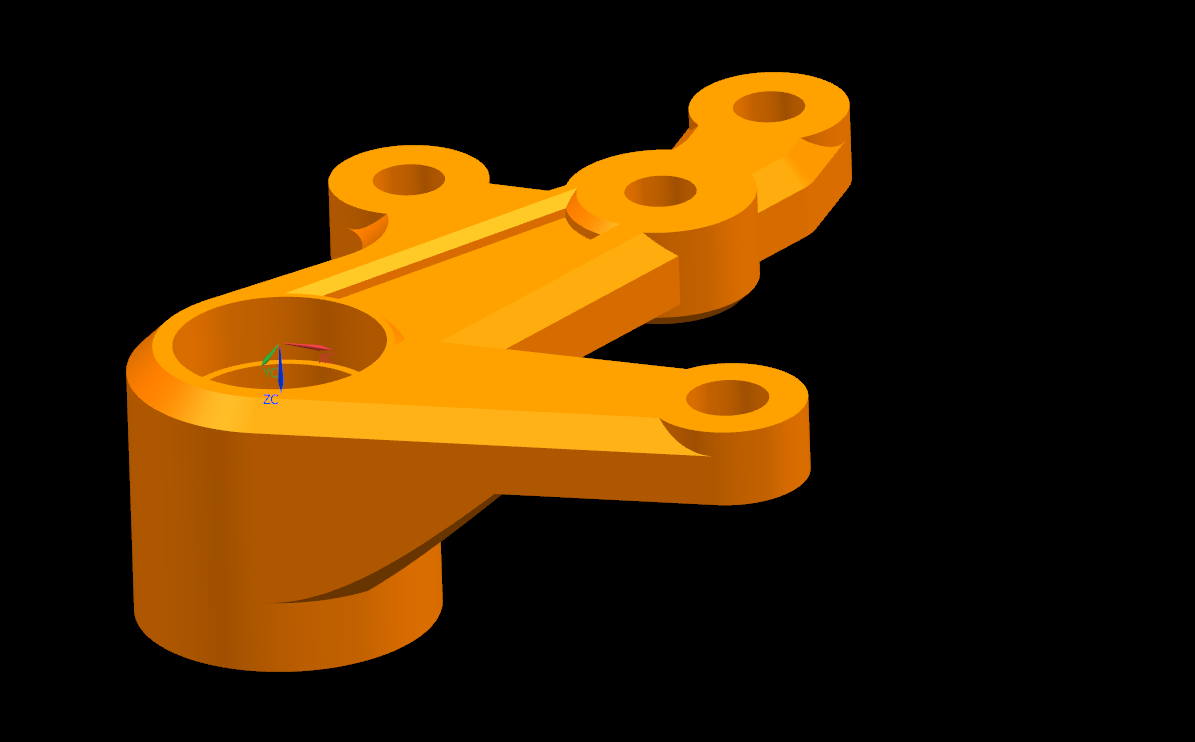 sakura d4 rwd brazo dirección pinshape volante deriva coche rc 3D print model - Mito3D