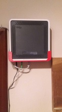 titolare router smart wifi pinshape muro movistar staffa 3d print model - Mito3D