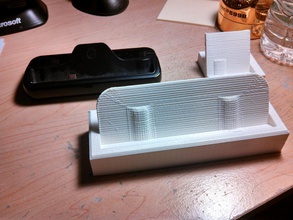 desk dock razr maxx hd pinshape solidworks phone 3d print model - Mito3D