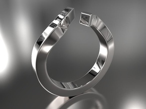 opposing forces pinshape elle-jewelry-design-contest 3d print model - Mito3D