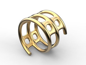 anello in pinshape elle gioielli progettazione concorso 3d print model - Mito3D