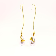 water drop collection - earrings pinshape elle-jewelry-design-contest 3d print model - Mito3D