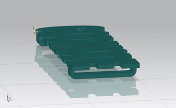 cinto decoração pinshape clip saco godmode 3d print model - Mito3D
