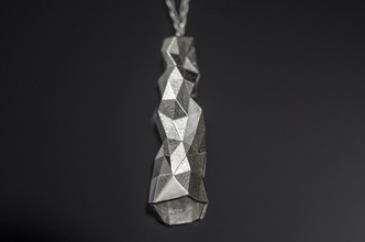cristallizzato pinshape elle gioielli progettazione concorso india low poly 3d print model - Mito3D