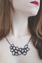 voronoi collier pinshape bijoux design concours shining3d mode 3d print model - Mito3D