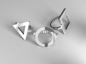 gratuit géométries pinshape bijoux design concours shining3d mode 3d print model - Mito3D