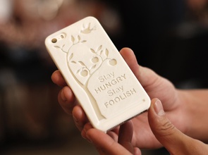 steve jobs quote iphone 5 case pinshape functional function text accessories smartphone gadget apple 5th 3d print model - Mito3D