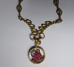 necklace pinshape 3d-design 3d print model - Mito3D