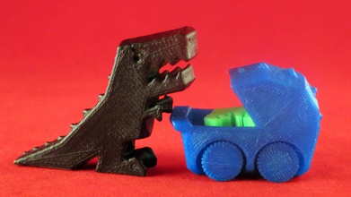 pip impresión perambulator pinshape india poly diseño concurso cochecito niño catan rex 3d print model - Mito3D