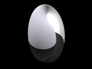 tímida luz pinshape virtox revolucionario apoyo sombra lámpara evolutivo eva eno led cree ando adán 3d print model - Mito3D