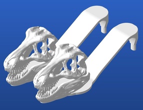 t-rex sandals pinshape trexremix shoe sandal 3d print model - Mito3D