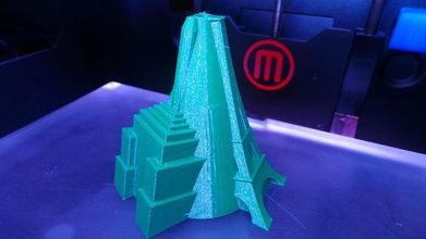 triple tower vase pinshape paris york newyork london empire eiffel big ben 3d print model - Mito3D
