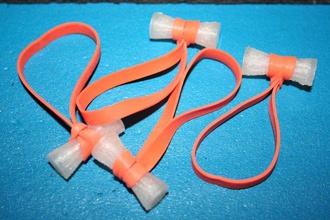 rubber band ties pinshape utilitarian reprap household 3d 3d print model - Mito3D