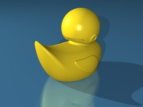 skeptical duck pinshape masterpiece kids engineering 3dprinteros 3d print model - Mito3D