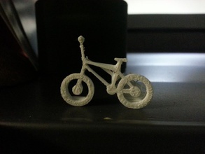bicicletta bmx ciondolo pinshape sketchup ornamento collana modello gioielli fascino moto art 3d print model - Mito3D