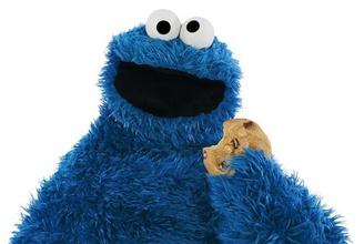 cookie monster pinshape shining3d moda concurso cookies 3d print model - Mito3D