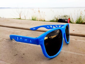 occhiali sole pinshape disegno 3d 3d print model - Mito3D