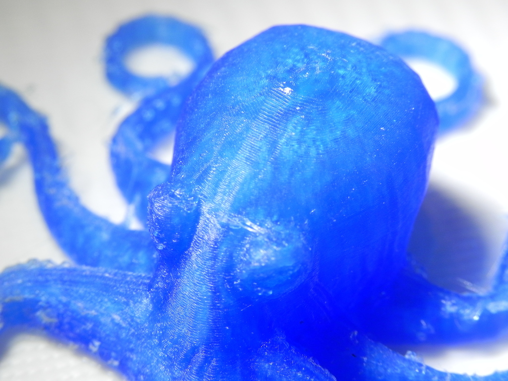 3d printed octopuses quality test size 50mm pinshape printing pla octopus makerware makerbot print 3D print model - Mito3D