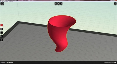 tornado 0 2 mm shell cap makerware usuário pinshape 3d print model - Mito3D