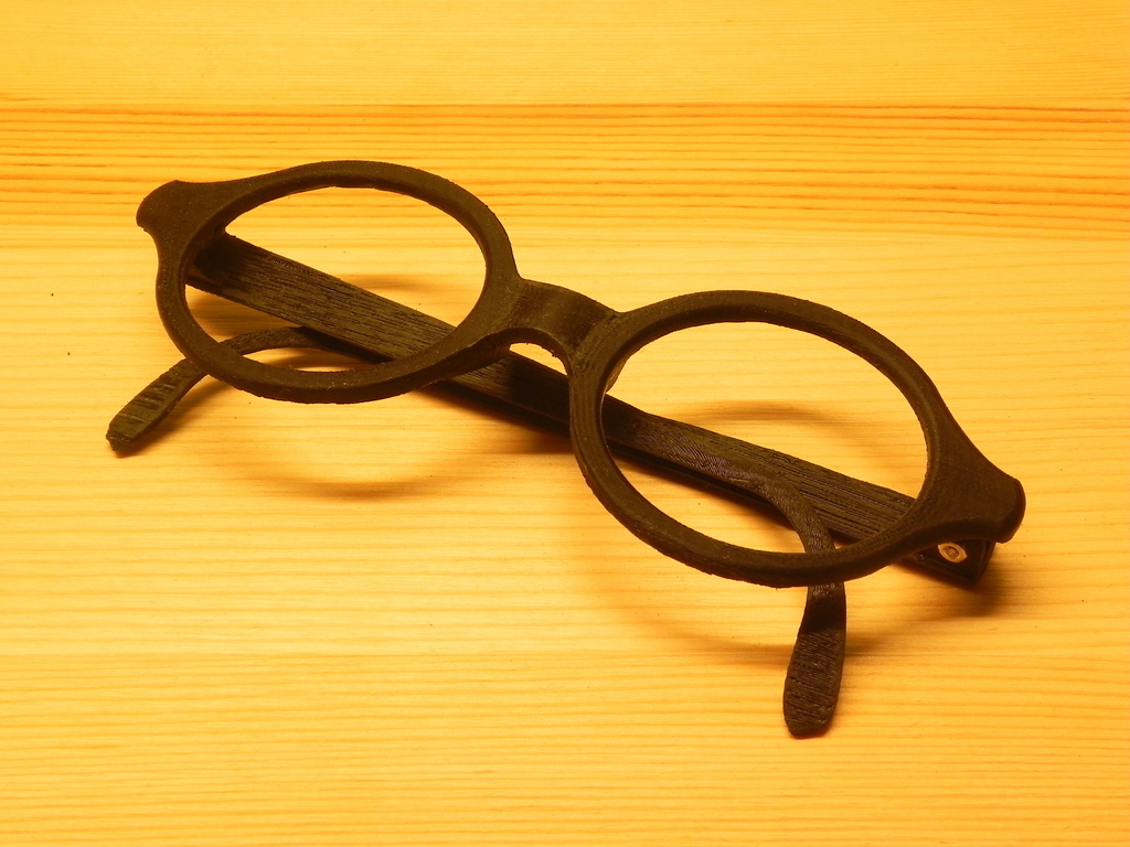 óculos le corbusier 20 pinshape arquiteto 3D print model - Mito3D