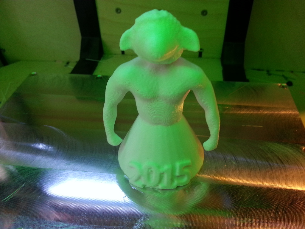 koyunlar 2015 pinshape yünlü koyun 3D print model - Mito3D