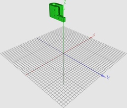 mécanique butée titulaire pinshape axis 3d print model - Mito3D