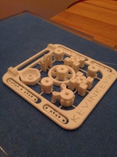 costruttore navale starter set mini pinshape giocattolo nave spaziale spazio piatto unico piastra luogo modello makerbot l'assemblaggio 3d print model - Mito3D