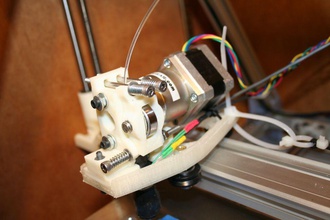 makerslide Achsen Schlitten makergear extruder pinshape reprap mendelmax 3d 3d print model - Mito3D