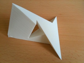 szilassi poliedro pinshape modelo matemáticas matemática makerbot geometría art 3d 3d print model - Mito3D
