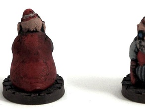 monsieur redfellow pinshape 28mm mdn fantaisie jeu gnome gnomeremix mage miniature modèle multivers rpg steampunk table 3d print model - Mito3D