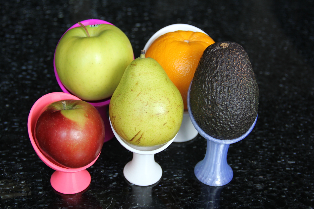 fruit pods 1 pinshape orange holder pod fruits bowl apples 3D print model - Mito3D