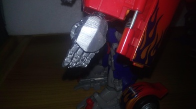 optimus prime leader class rotf poseable hands pinshape tansformers-autobots-optimusprime-leaderclass-revengeofthefallen-rotf-hands-poseable-articulated 3d print model - Mito3D