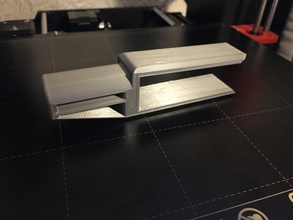 praktische Kopfhörer Aufhänger ikea kompatibel easy print pinshape Halter 3d print model - Mito3D