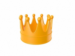 taç pinshape prop Prenses Prens moda baş şapka royal tiera Kral 3d print model - Mito3D