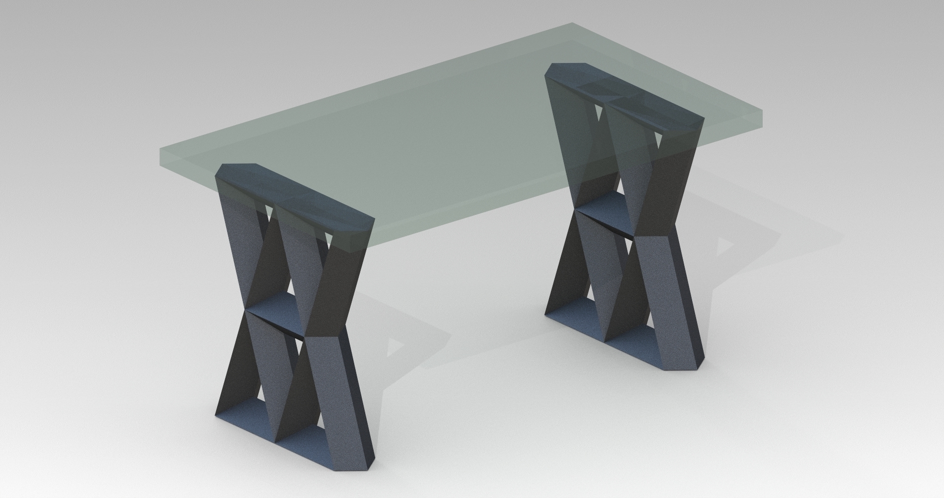 table base pinshape furniture 3D print model - Mito3D